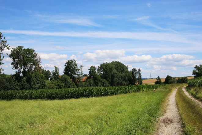 Ausblick auf der Tour