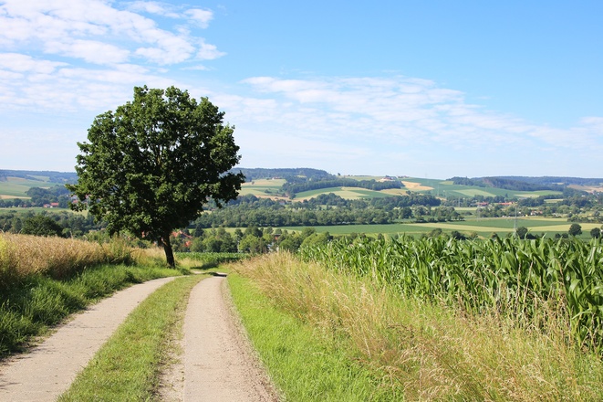 Ausblick auf der Tour