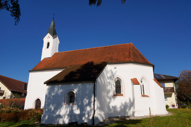 Die Dorfkirche in Lengham