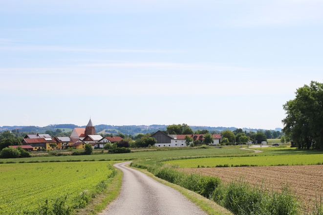 Ausblick auf der Tour