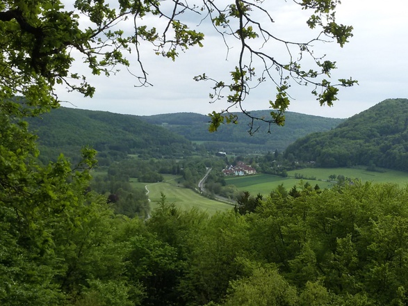 Im Wengleinpark in Eschenbach