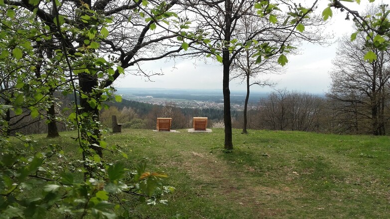 Bänke am Poesieweg