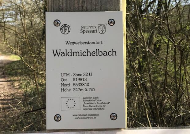 Wegweiser Waldmichelbach