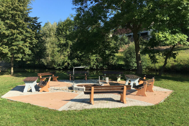 Schleifenroute - Rothenburg odT Richtung Bad Mergentheim Grillplatz an der Tauber