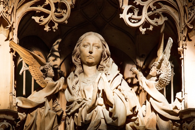 In der Herrgottskirche in Creglingen können Sie Riemenschneiderkunst erleben!