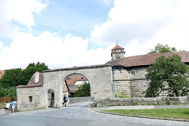 An der Spitalbastei.