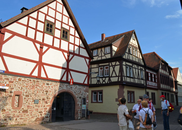 Motiv in der Lohrer Altstadt