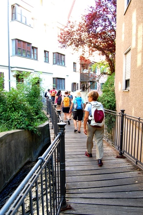 Kanäle und Stege