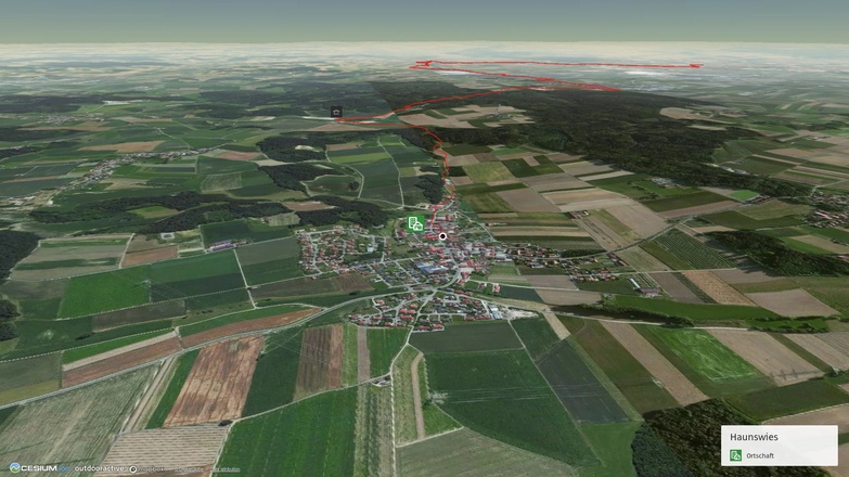 Pilgerweg in Bayerisch-Schwaben: Bayr-Schwäb-JW: Haunswies - Augsburg