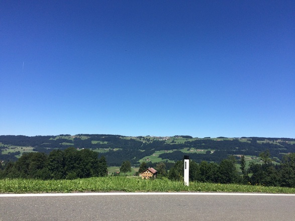Blick auf den Sulzberg wo wir auch schon waren ...