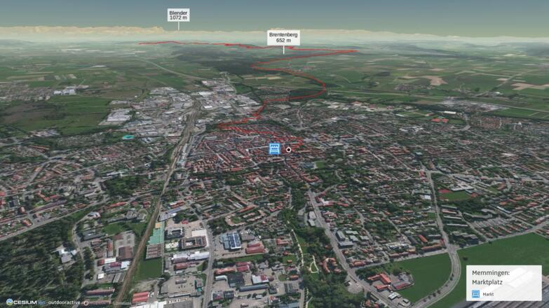 Pilgerweg im Allgäu: Bayr-Schwäb-JW: Memmingen - Bad Grönenbach