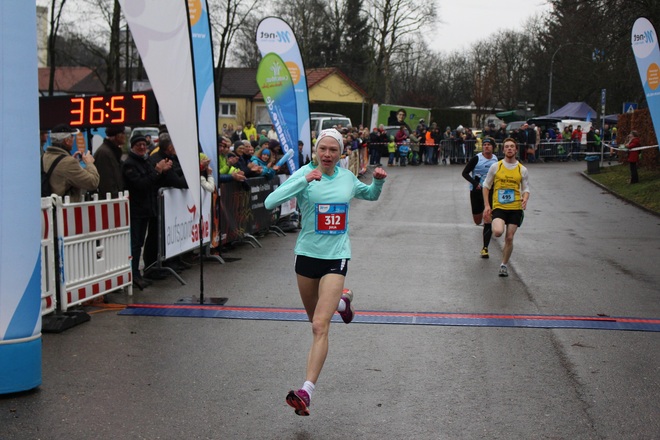 Silvesterlauf Kempten, Zieleinlauf