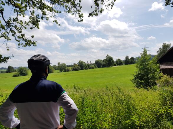 DB Günztal-Radweg vor Ottobeuren