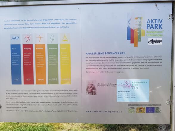 Benninger Ried Infotafel