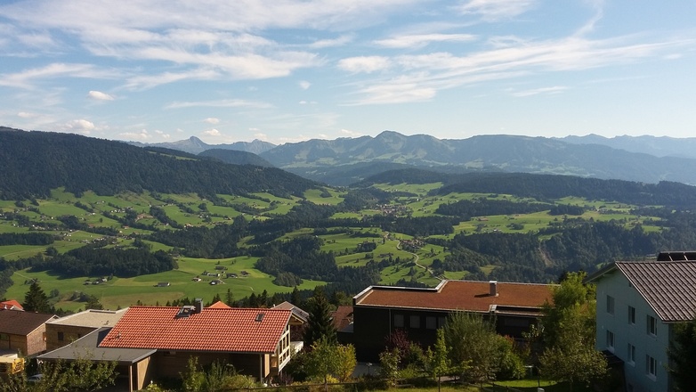 Blick über den Vorderbregenzerwald