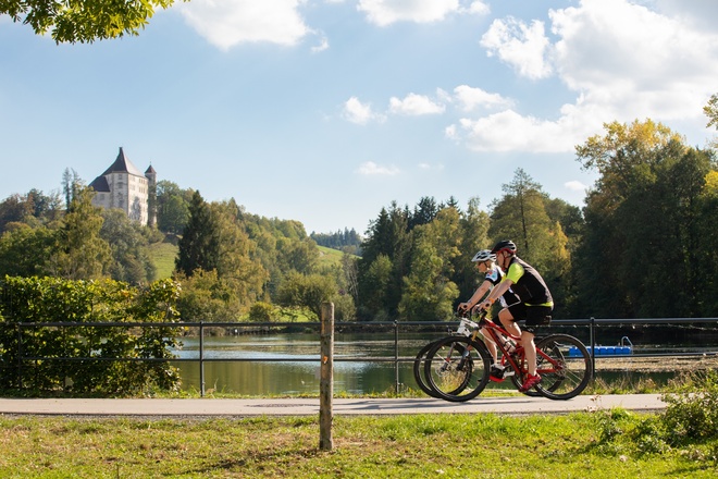 Schlossblick aus Richtung Zell