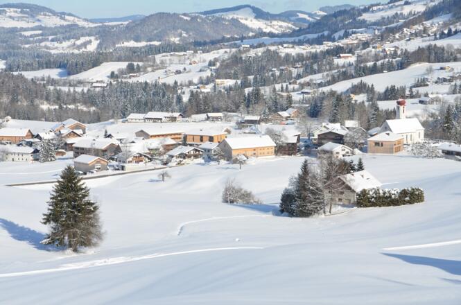 Winterlandschaft Krumbach