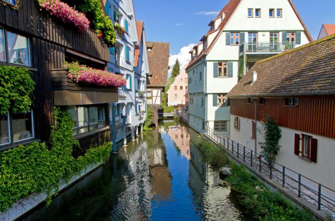 Das Fischerviertel in Ulm
