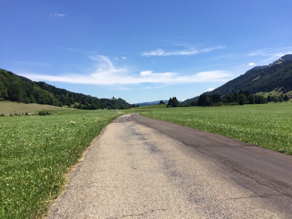 Recht flach von Oberstaufen zum Alpsee