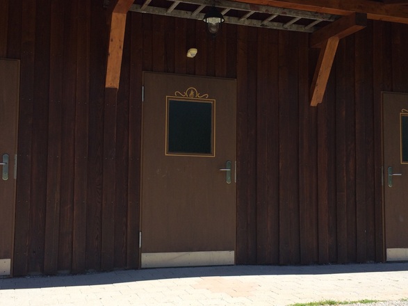 Rollstuhltoilette am Alpsee