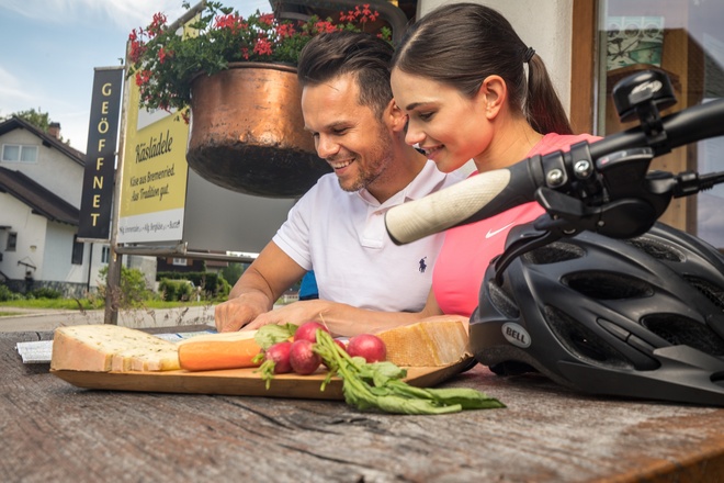 Radfahren auf der Allgäuer Käsestraße