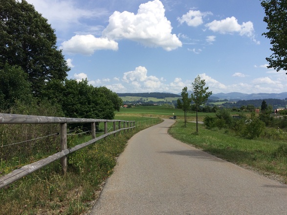 Und Endspurt nach Oberhäusern
