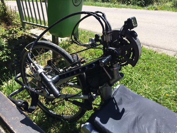 Pause auch fürs Bike