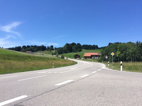 Letzter Anstieg am Zaumberg