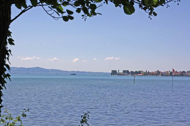 Blick auf die Insel Lindau