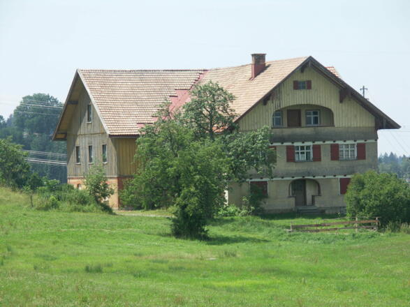 Bauernhaus bei Buflingsried.