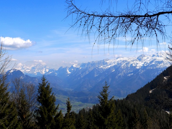 Ausblick auf das Tennengebirge