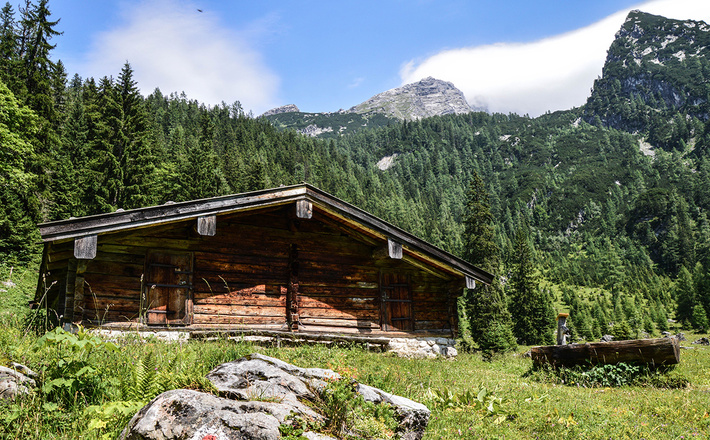 Kaser auf der Mittereisalm