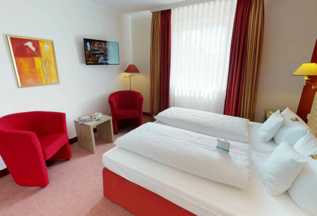 Hotel Goldene Traube Coburg | Zimmerbeispiel
