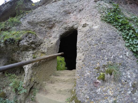 Einer der Eingänge in die Schneiderkammer