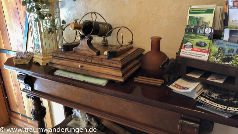 Interieur in der Waldschänke