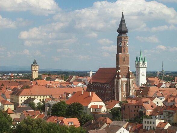 Schleifenroute - Straubingen Altstadtdächer