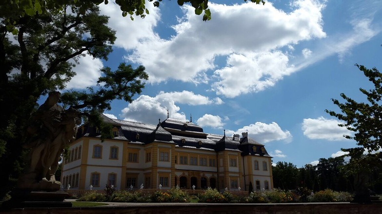 Schloss Veitshöchheim Rückseite
