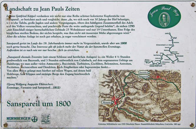Landschaft um Sanspareil