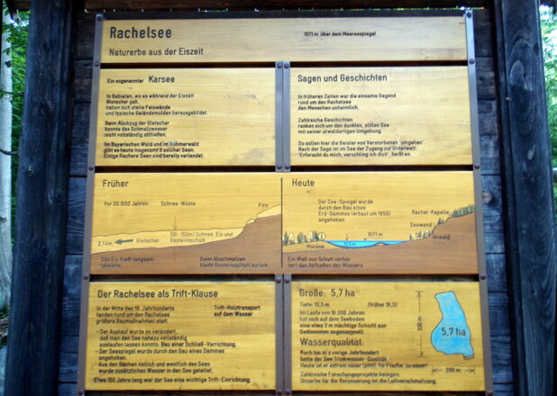 Infotafel 1071m