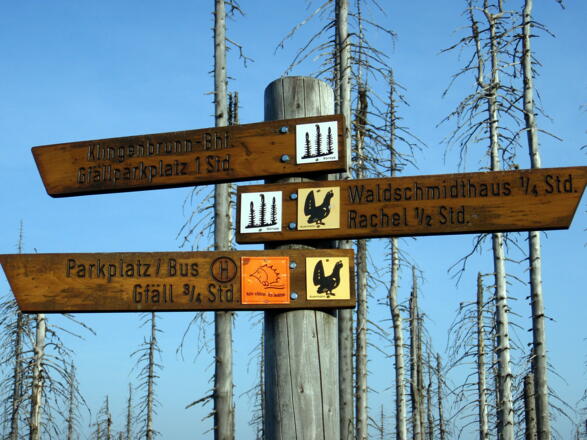 Wegtafel 1320m