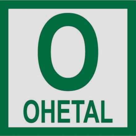 Markierung Ohetal-Radweg
