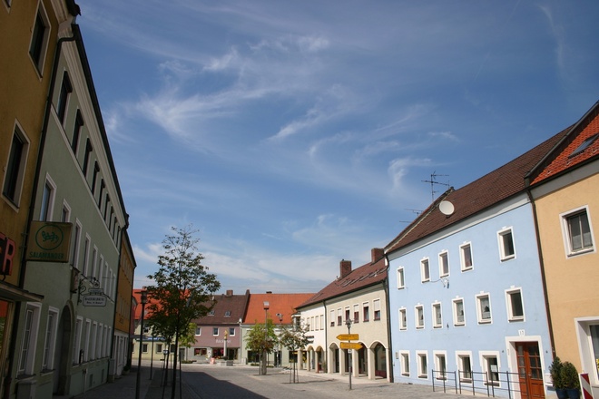 Ortskern Eichendorf.