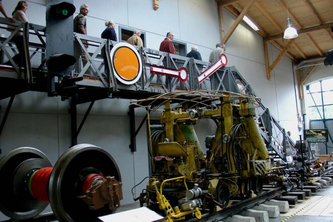 Eisenbahnmuseum "Lokwelt" in Freilassing