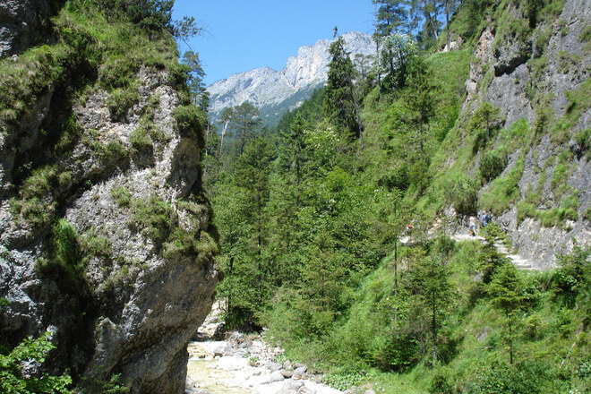 Oberer Teil der Almbachklamm