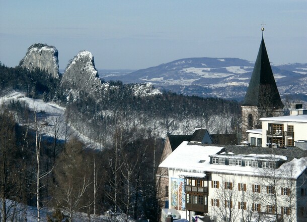 Bad Dürrnberg und die Barmsteine im Winter