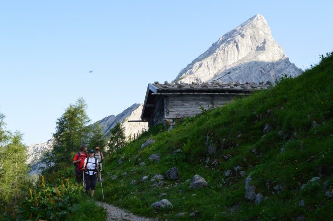 Abstieg über Falzalm