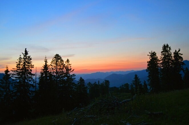 Wandern in der Nacht