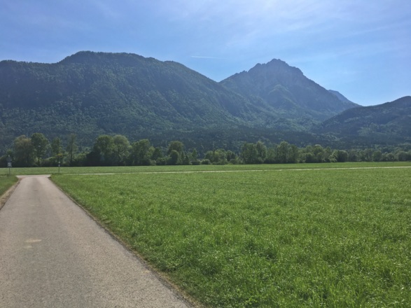 Radweg Richtung Anger