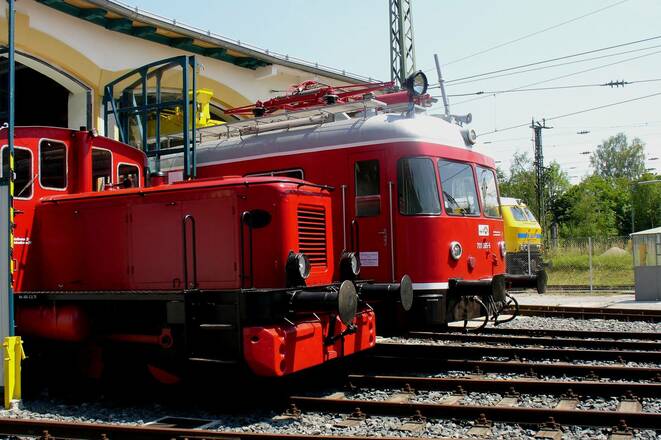 Eisenbahnmuseum "Lokwelt" in Freilassing
