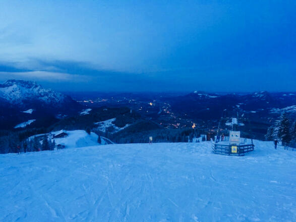 Skitour Rossfeld Waldtour 